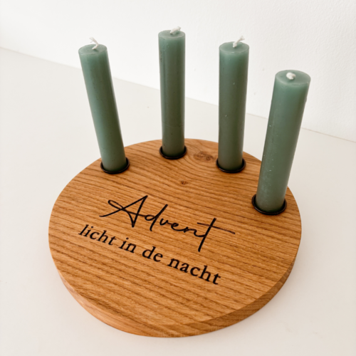 Advent 'licht in de nacht' Christelijk cadeau Geloof Kerst Advent