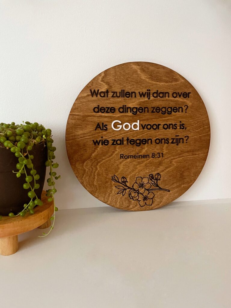 Maatwerk Personalisatie Geloof Christelijk Cadeau