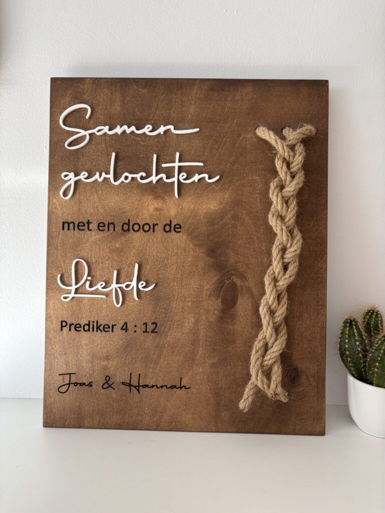 Maatwerk Personalisatie Geloof Christelijk Cadeau
