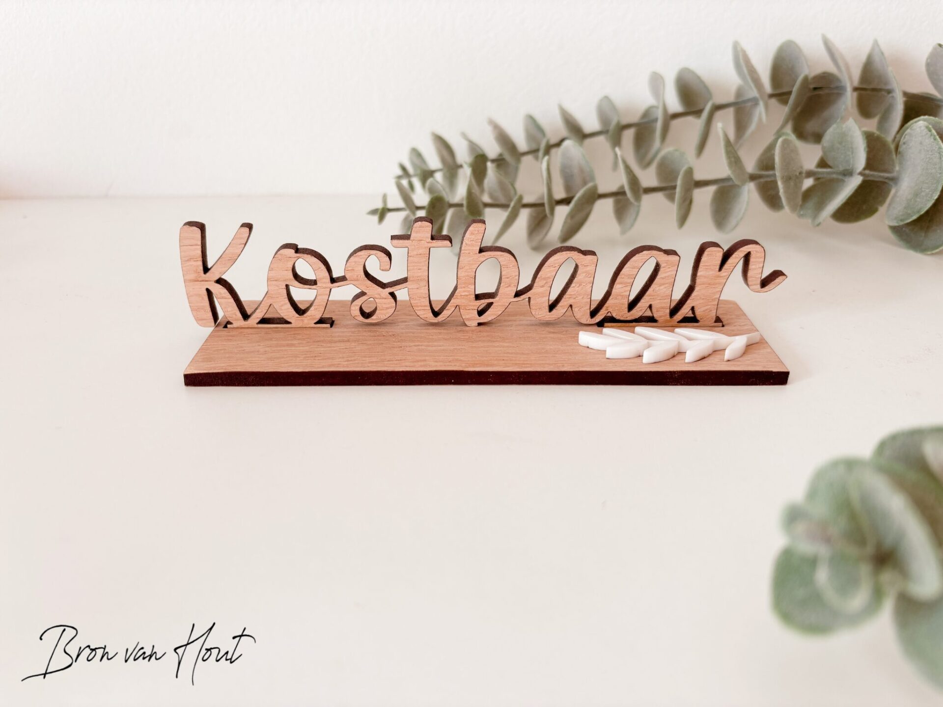 Christelijk woordenstandaard hout geloof Kostbaar Christelijke cadeaus Geloof Christelijk Hout