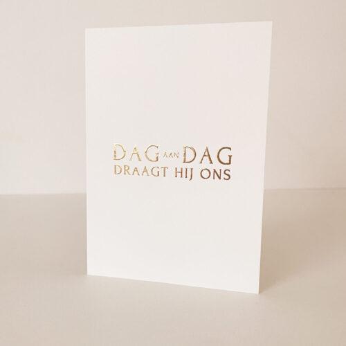 Kaart Christelijk Dag aan dag Christelijke cadeaus Geloof Christelijk Hout