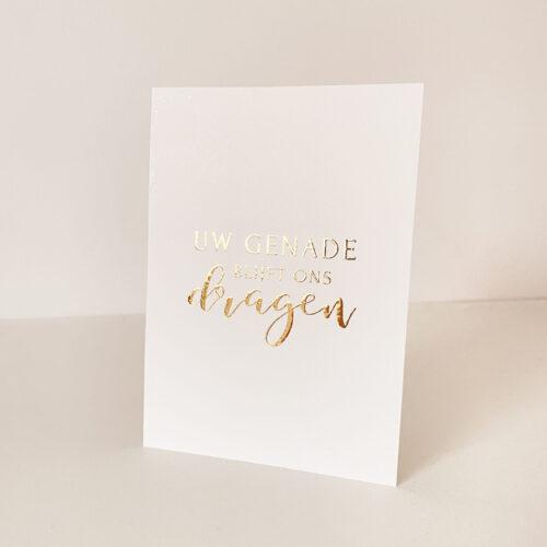 Kaart Christelijk Genade Christelijke cadeaus Geloof Christelijk Hout