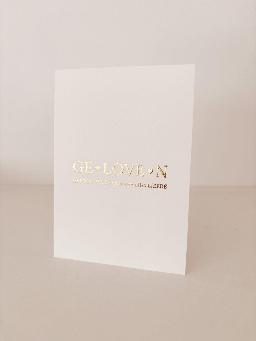 Kaart Christelijk Geloven Christelijke cadeaus Geloof Christelijk Hout