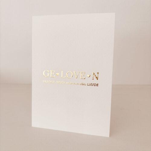 Kaart Christelijk Geloven Christelijke cadeaus Geloof Christelijk Hout