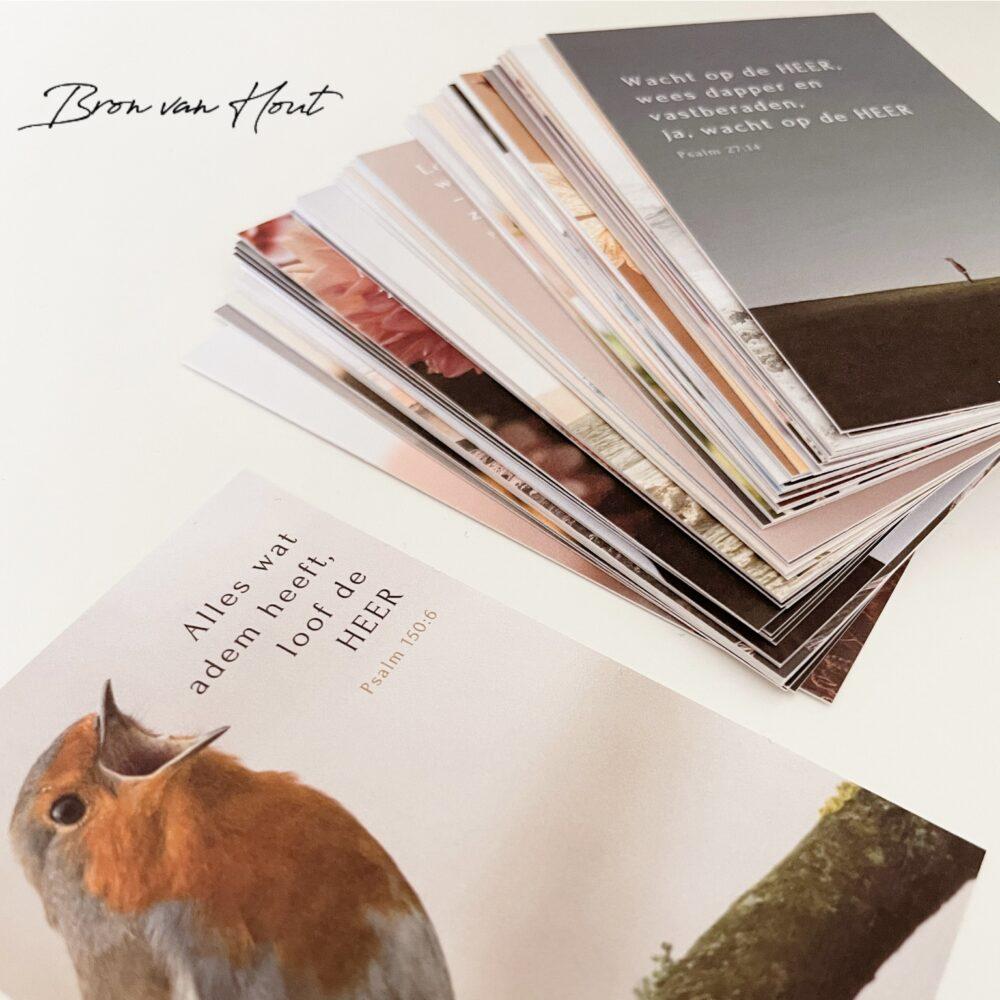 Ministandaard psalmen christelijk geloof kaartjes Christelijke cadeaus Geloof Christelijk Hout