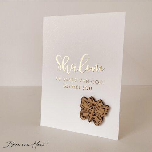 Magneet houder vlinder christelijk standaard Christelijke cadeaus Geloof Christelijk Hout