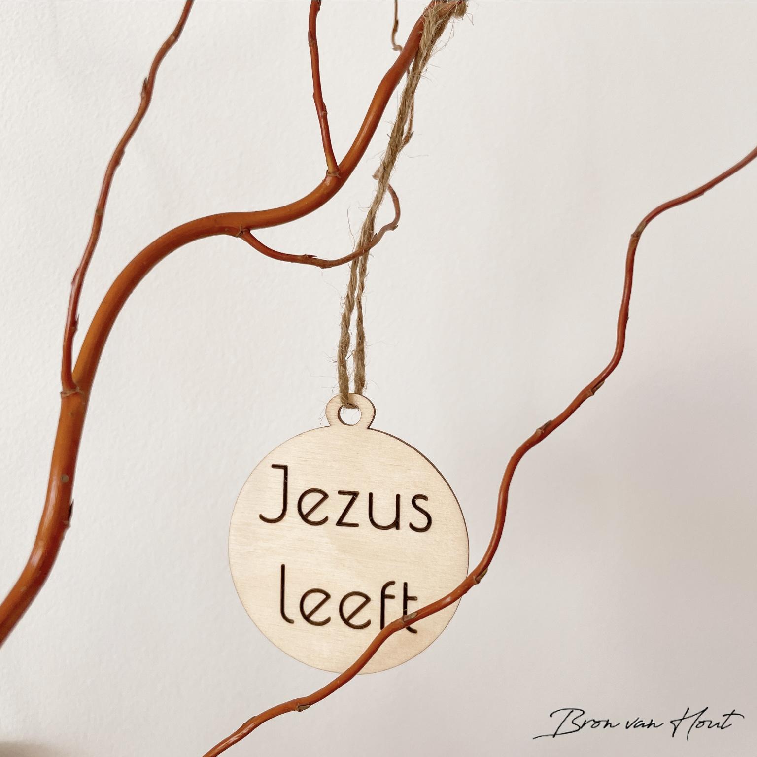 Paashanger Christelijk Geloof Hout Jezus Bron van Hout Christelijke cadeaus Geloof Christelijk Hout